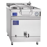 Котел пищеварочный КПЭМ-200/9 Т (200 л, 100 °С, слив. кран, пар. рубашка, 900 Серия)