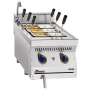 Электроварка ЭВК-40/1Н, ванна 304х508х270 мм, 6хGN-1/6 (перфорированные, без крышки), 700 серия, 400х750х475 мм, 7,5 кВт, 400В, настольная, вся нерж. (под заказ)