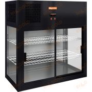 Настольная пристенная холодильная витрина HICOLD VRH 990 Black