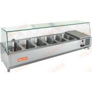 Настольная охлаждаемая витрина для ингредиентов HICOLD VRTG 1390 1/3