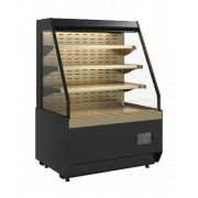 Витрина холодильная KC70 VM 0,9-2 STANDARD открытая, горка (версия 2.0) (9005-0109) СКОШЕННАЯ БОКОВИНА