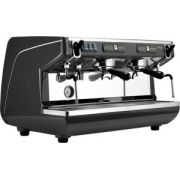 161889 Appia LIFE 2gr S 220V black+high groups+economizer Кофемашина-полуавтомат 2 группы (выс.), бойлер 11л, черная, 220V, экономайзер