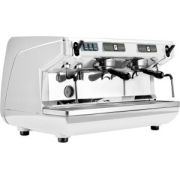 167626 Кофемашина 2 группы Appia LIFE 2gr S 220V white+high groups+economizer
