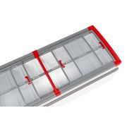 Морозильная бонета FROSTOR F 2500 ВN (новая рамка) красный