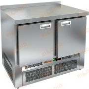GNE 11/TN стол охл.(-2+10), 2 двери, 1000х700х850мм, ниж.распол.агрегата, HICOLD RUS