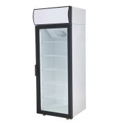 Шкаф холодильный DM105-S 2.0 белый, обрамл.черн (R290)