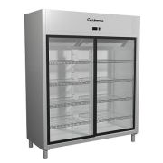 Шкаф холодильный R1400K (купе) Carboma INOX