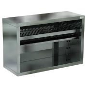 Шкаф-полка для сушки посуды (на 35 тарелок, нерж. сталь aisi 430) ПШС-120/35