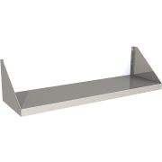 Полка настенная с кронштейнами ПН 8*4
